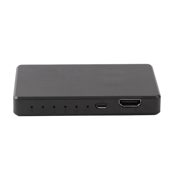 4K HD Multimedia Interface Splitter 1x4 1 in 4 Out HD Multimedia Interface Extender för PC-projektorer Svart
