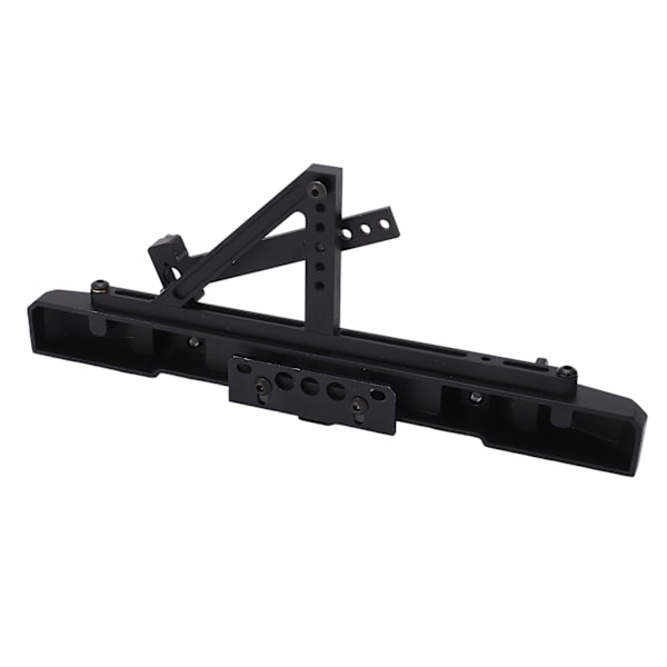 RC Metall Bakre Stötfångare Set med Reservdäck Varningsbakljus för Axial SCX10 90046 1/10 RC Bil Crawler