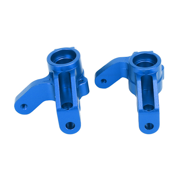 2 st RC Styrkoppar Professionell Aluminiumlegering Styrkopp för LOSI Hammer Rey U4 Rock Racer 1/10 RC Bil Mörkblå