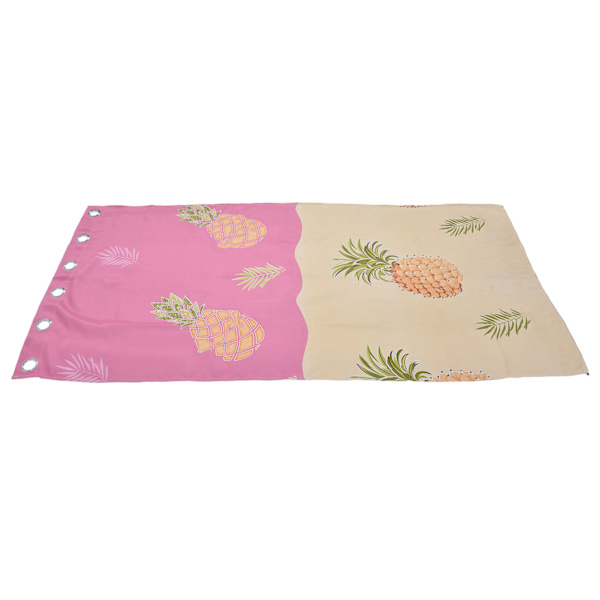 Blackout-gardin 1x2m Polyester Myk Trykkmønster Vaskbar Vindusgardin for Stue Soverom