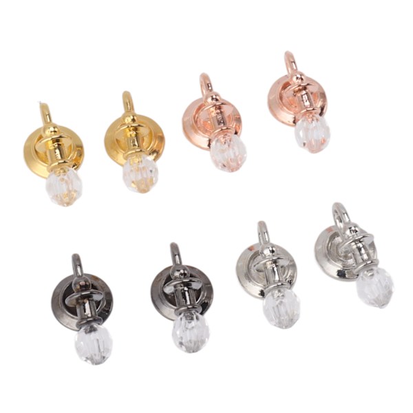 8 stk Miniatyr Dukkehust Vegglampe Levende Simulerte Fargerike Lys Dekor for 1:12 Dukkehust