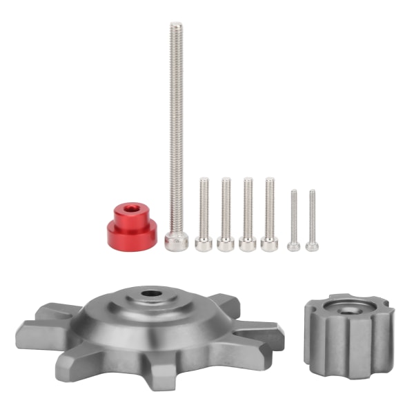 1/10 aluminiumlegering RC bilhjulnav Däcklåsväxlare set för 1,9/2,2 tum WheelTitanium