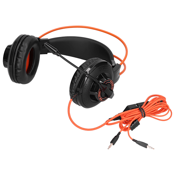 Gaming Headset Justerbare Letvægts Spil Hovedtelefoner med Mikrofon og Volumekontrol