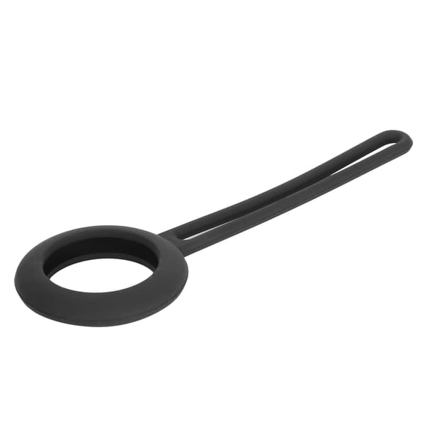 Silikon Loop Skyddsfodral Anti-rep Skydd för IOS Locator Svart