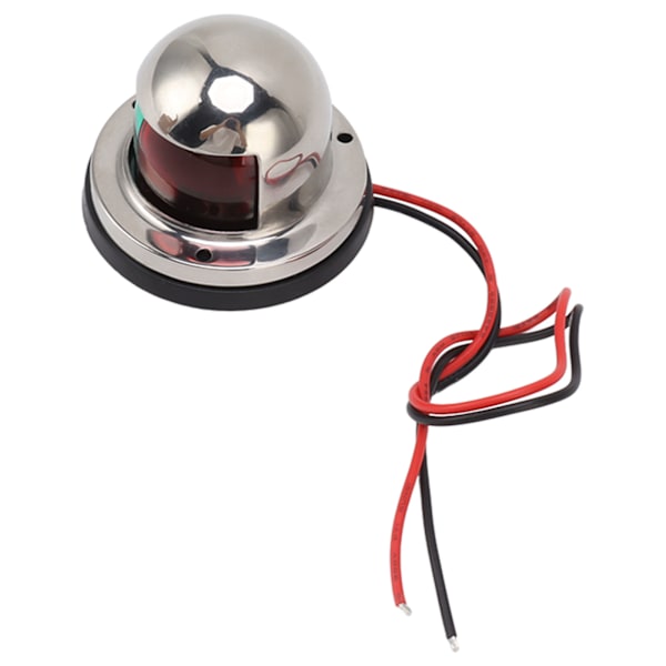 Veneen navigointivalot, merilaatuista 316 ruostumatonta terästä, IP68 vedenpitävä, 2-värinen LED-keulavalo DC12V jahdeille ja laivoille