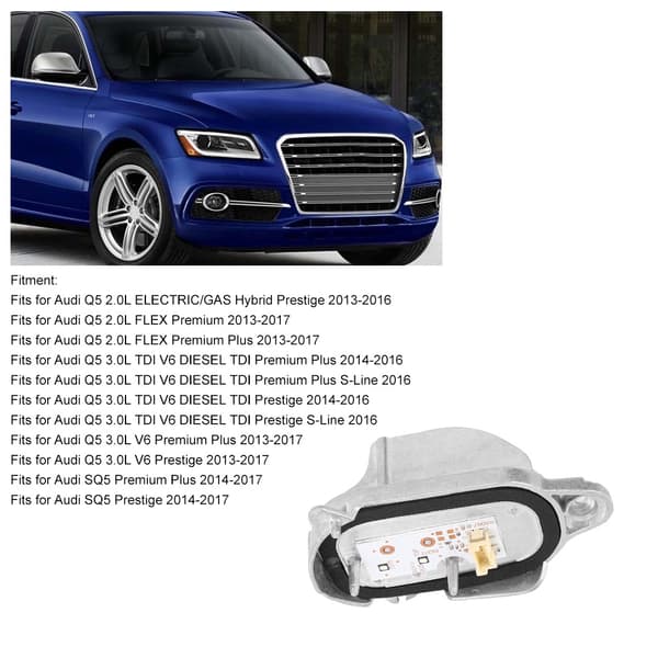 Audi Q5 kjørelys frontlys kontrollmodul OEM 8R0941476B