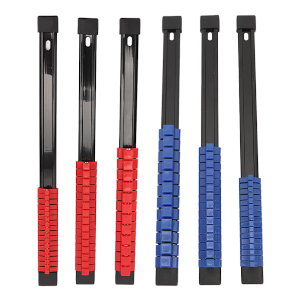 Socket Clip Rail Holder 1/2 3/8 1/4 Multifunktionel Plast Socket Organizer til Værktøjsskab 6PCS