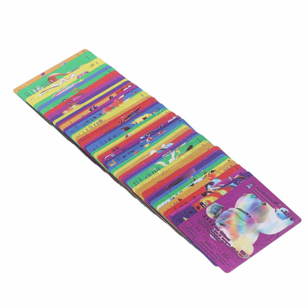 55 kpl anime-hahmo korttipeli PVC englanti hauska hieno sarjakuva kortti lautapeli kokoelma lapselle aikuiselle kulta