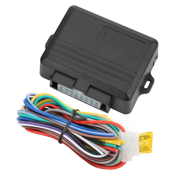 Universal 12V Auto Vindueslukker Modul ABS Sort Varmebestandig til 4-dørs biler