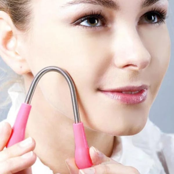 Ansigtshårfjerning - Facial Hair Remover Pink