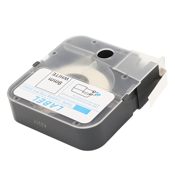 Label Maker Tape 9mm Bred 8m Længde Selvklæbende Label Tape Refills til MAX LM380E LM390A LM370A LM380A LM380EZ