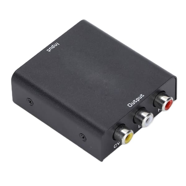 AY26V14 4Kx2K HD Multimedia Interface til RCA AV Adapter Mini CVBs Video Audio Konverter