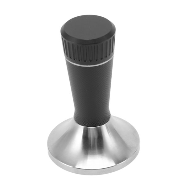 Kaffe Tamper Omrörare Set Rostfritt Stål 2 i 1 58,3 mm Kaffe Tamper Distributionsnål för Kök Svart