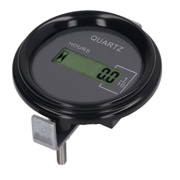 Grävmaskin Timmätare LCD-display Universal Inbyggt Chip Flera Användningsområden Elektronisk Industriell Fjärrtimer DC12‑36V Rund
