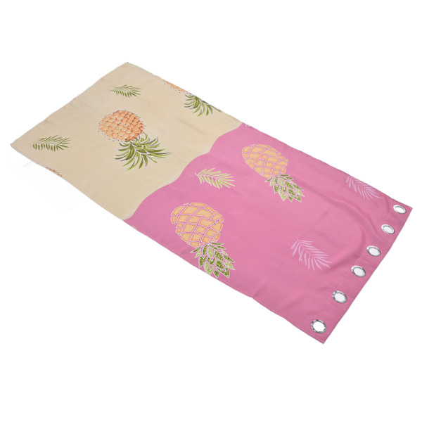 Blackout-gardin 1x2m Polyester Myk Trykkmønster Vaskbar Vindusgardin for Stue Soverom