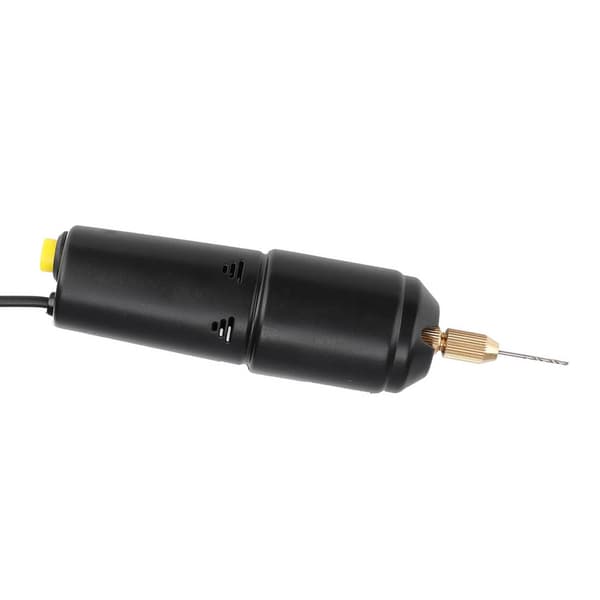 Bærbar Mini Liten Elektrisk Drill Håndholdt Micro USB Drill med 3 stk Bor DC 5V