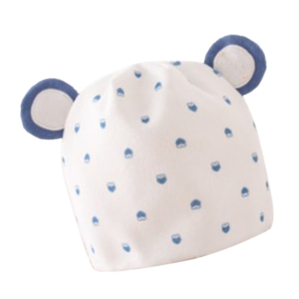 Nyfödd Hatt Benfri Söt Andningsbar Bomulls Baby Beanie Hatt Keps för 0 till 3 Månader Pojkar Flickor