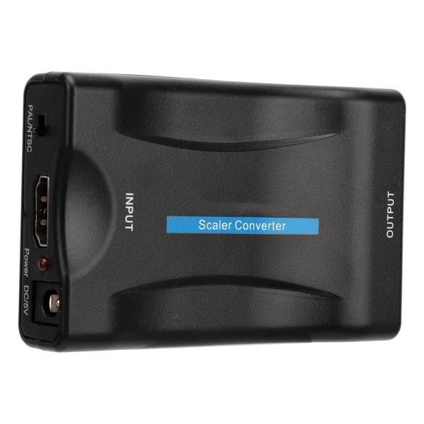 HD Multimedia Interface til Scart Converter ABS videoadapterboks for TV DVD-spiller