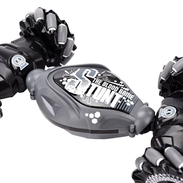RC Stunt Car Sensing 360° Rotation 2 Modes Farverig Lys Fjernbetjening Stunt Car