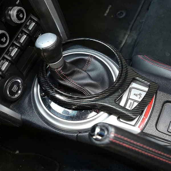 For Brz 86 2012-2020 Center Console Side Strip Gear Panel Decor Protection Trim Frame Car Accessories
