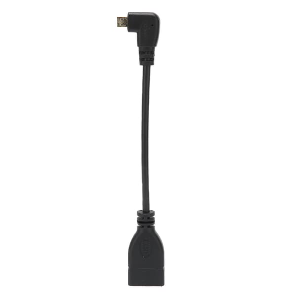 HDMI hun til han 90 graders vinkeladapterkabel