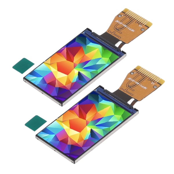 2PCS IPS LCD-skärmmodul Färg 135 X 240 Upplösning SPI-gränssnitt ST7789V Drivrutin Svetsningstyp 1,14 tum Skärm