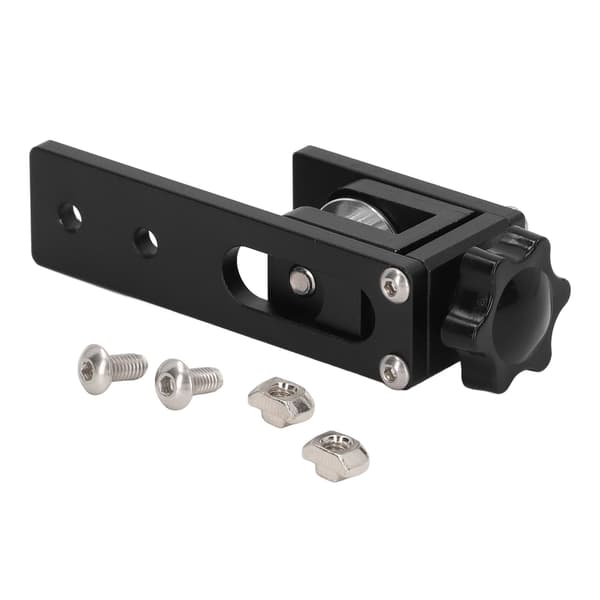 X-akseremstrammer aluminiumslegering formonteret remstrammer til Ender 3 til CR10 3D-printer sort