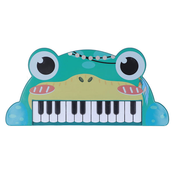 Elektroniskt Keyboard för Barn 22 Tangenter Pussel Tidig Utbildning Cartoon Djurform Barn Musikleksaker Elektroniskt Keyboard