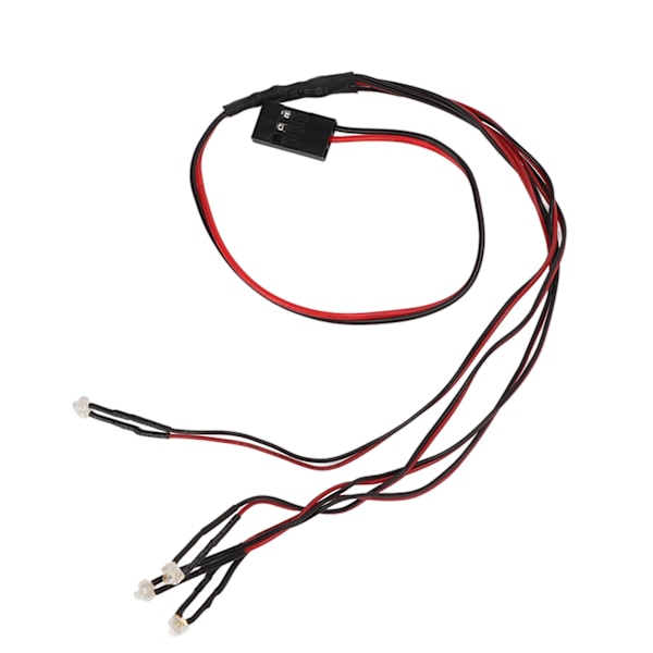 4LED Lys 335cm RC Nat Forlygter til Axial Scx24 1/24 1/18 RC Crawler Bil Opgraderingsdele