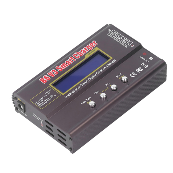 Balanceoplader-aflader, der sparer tid, 80A intelligent digital LiPo-batterioplader til bil AC 100-240V