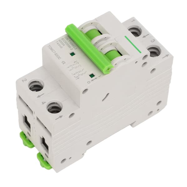 Solar PV-system afbryder Miniature DC550V Termisk Magnetisk Udløser Afbryder 2P 40A