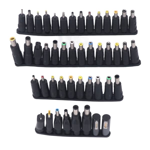 58 STK Bærbar PC Strømladeradapter Multifunksjonell Universal DC Strømforsyningsplugg for HP
