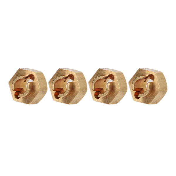 7mm Mässing Hex Hjulnav Adapter Stabil Utbytbar för Axial SCX24 1/24 Fjärrkontrollbil