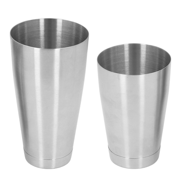 Cocktail Shaker Cup Kit i rostfritt stål Bartender Shaking Tins Bartending Mixing Tool för Bar Double Bottom