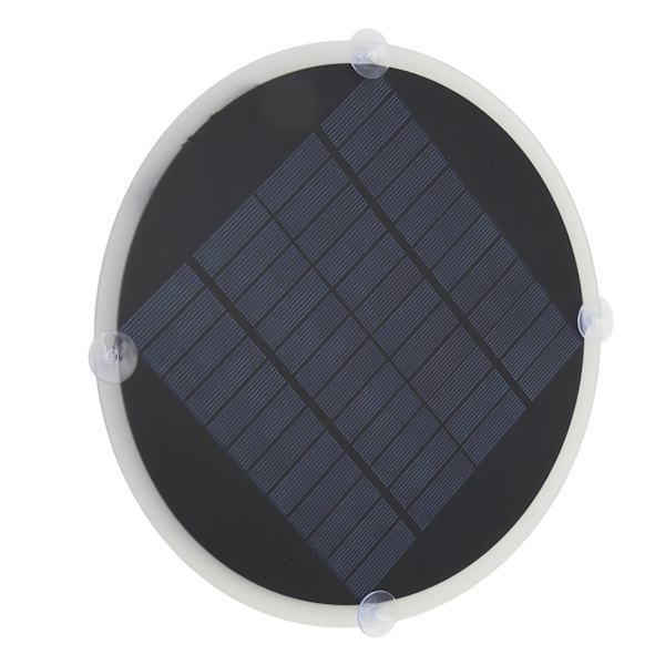 Pyöreä aurinkokennopaneeli Mini monokristallinen epoksilevy Korkea muuntoteho 20W 12V auton akun lataukseen ja sytytykseen