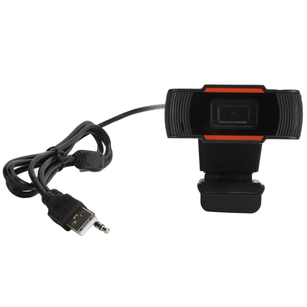 720P Webkamera Full HD-webkamera med støjreducerende mikrofon multifunktionsbase