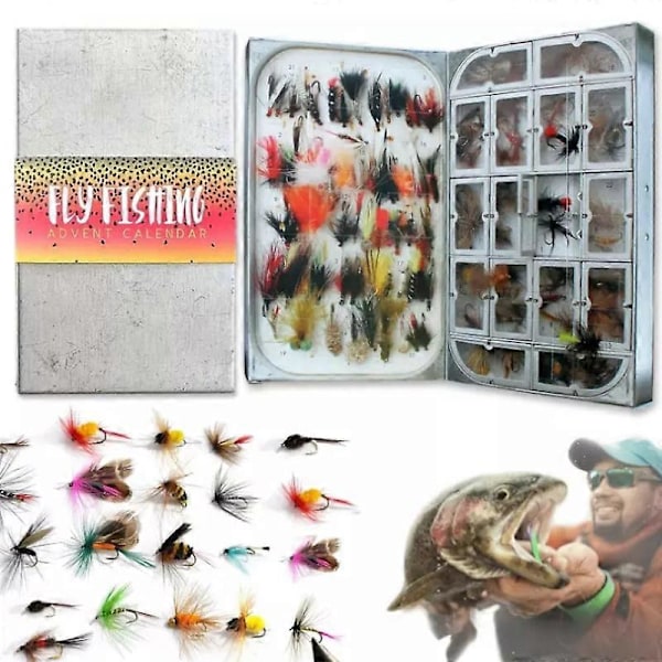 24 Dagers Fiskekalender for Flufiskere, Julefiskekalender