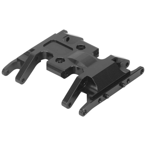 RC girkassemontert aluminiumslegeringsboks Chassis baseplateholder for Axial SCX24 90081 1/24 RC CarBlack