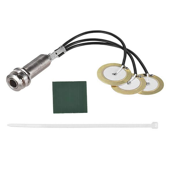 Pickup Självhäftande Pickup Piezo Transducer för Gitarr Ukulele Kalimba