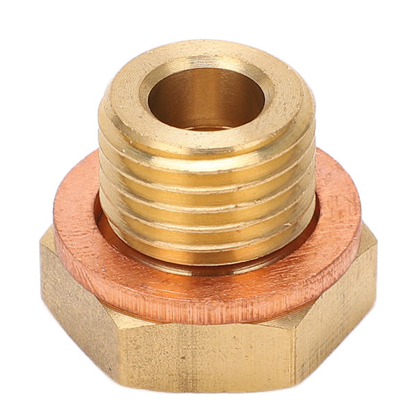 Tryk Temperatur Måler Sender Adapter 1/8in NPT til M14x1.5 Han Universal til Bil