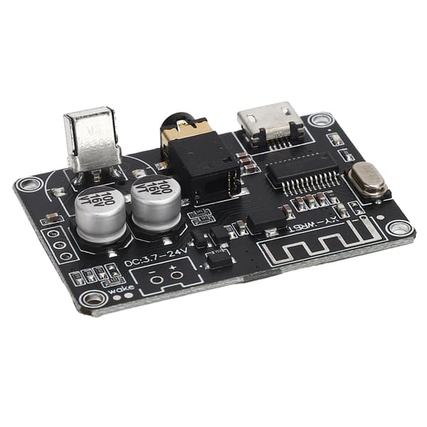 Bluetooth 5.0 Stereo Audio Decoder Board Justerbar Lydstyrke Højttalerforstærker