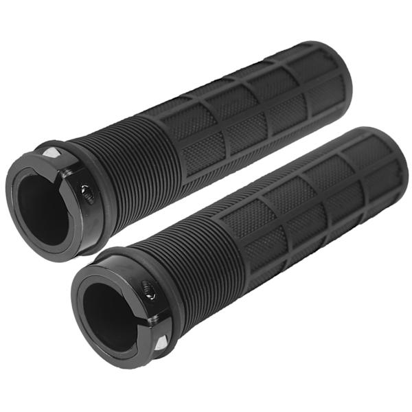1-par terrengsykkelgrep Anti-skid Single Lockon styregrep Ridetilbehør