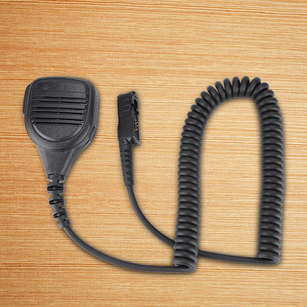 Högkänslig Walkie Talkie-högtalare 360° Backclip Clear Sound CB-mikrofon för 3,5 mm kontakt