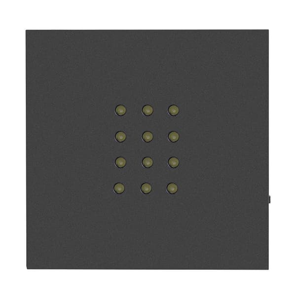 12LED Hvidt Lys Display Stand Base Holder til Krystal / Glaskunst