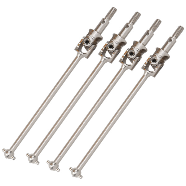 4 kpl universal teräksinen kääntöakseli RC lisävaruste sopii HSP 94111 1/10 RC CarSilver