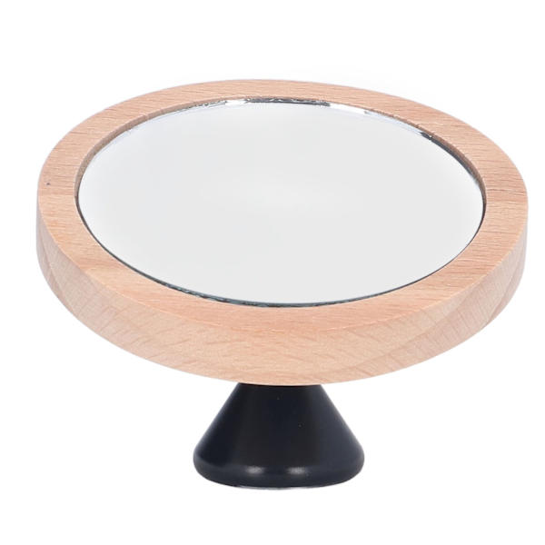 Kaffe Refleks Speil 360 Graders Roterende Kaffe Tamper Refleks Linse for Restaurant Hjem Reise Svart