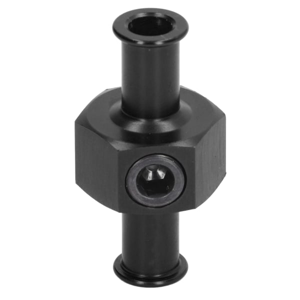 Brændstoftryksmåler Adapter T Form 3/8in Slangeport 1/8in NPT Fitting Universal Autodele Sort