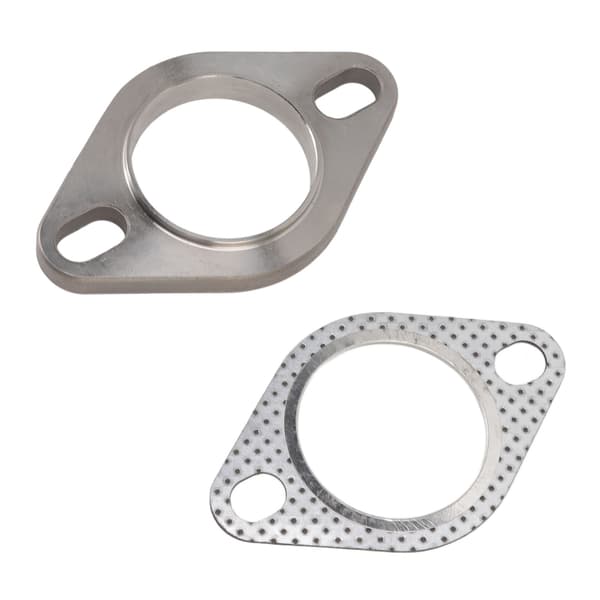 2 Bolter 2 tommers Eksosflens Tilkoblingssett Rustfritt Stål for Eksos Downpipe Catback Headers
