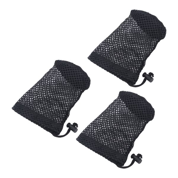 3 stk. Golf Mesh Taske Nylon Golfbold Net Taske Utility Tilbehør Organizer til 12 til 16 bolde