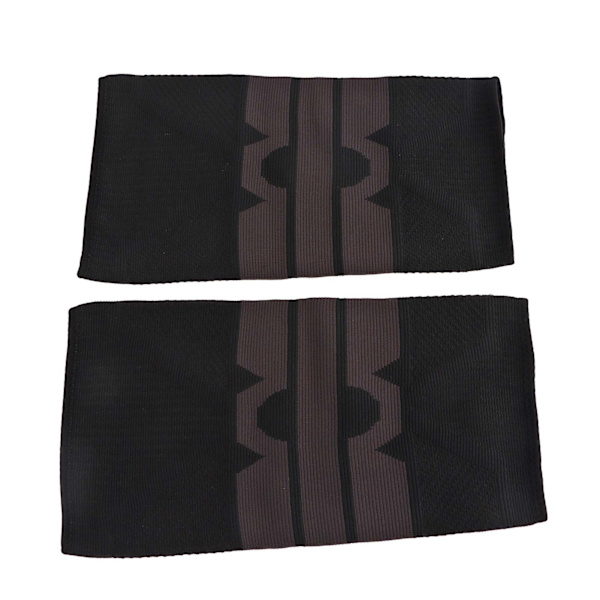 2-pack Sport Knäskydd Stickade Varma Knäskydd Skyddsutrustning för Basket Vandring Löpning KlättringL